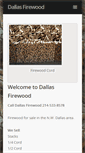 Mobile Screenshot of dallas-firewood.com