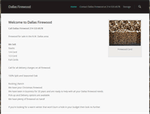 Tablet Screenshot of dallas-firewood.com